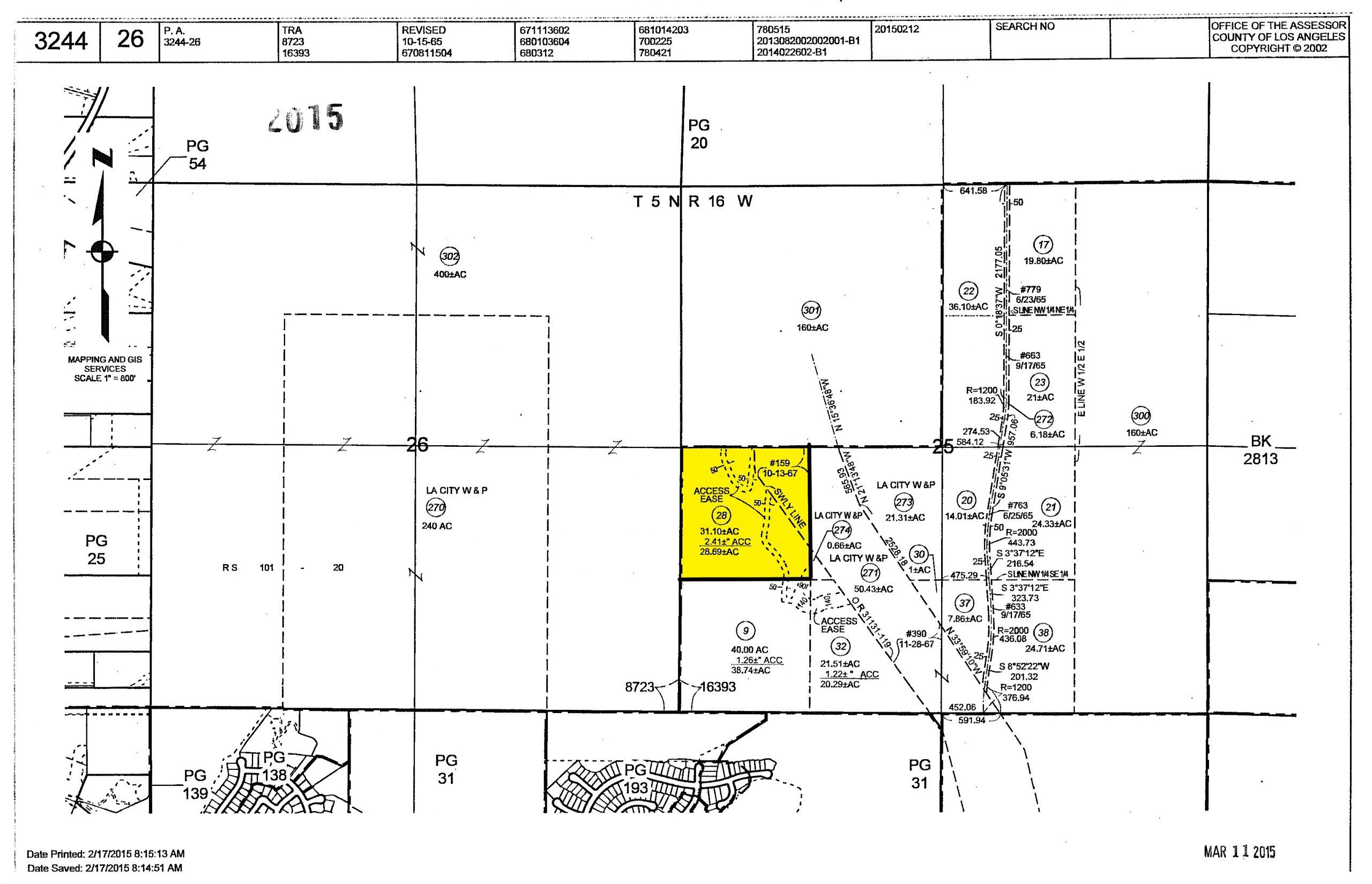 0 City Highline Motorway Fire Rd Road, Agua Dulce, CA 91390